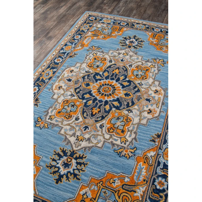 Momeni Ibiza Area Rug IBI-1 Blue 5' X 8'
