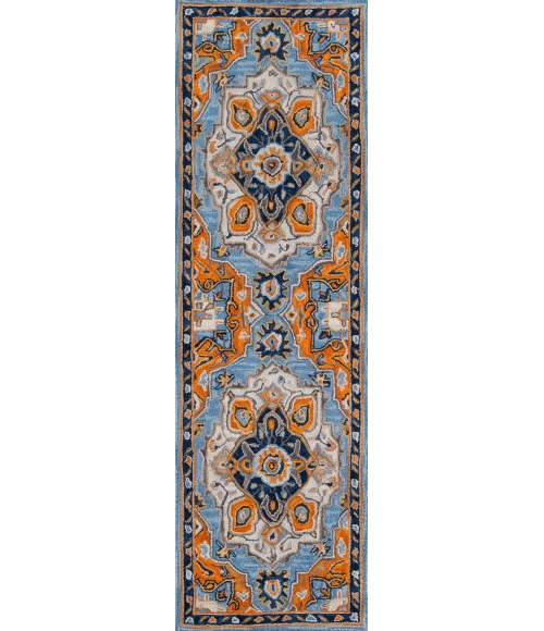 Momeni Ibiza Area Rug IBI-1 Blue 8' X 10'