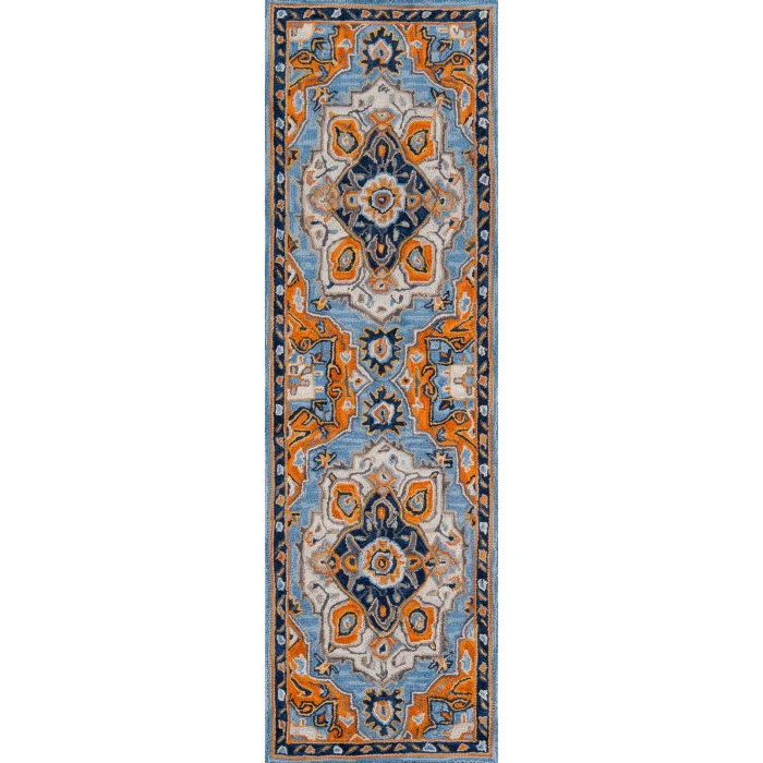 Momeni Ibiza Area Rug IBI-1 Blue 5' X 8'