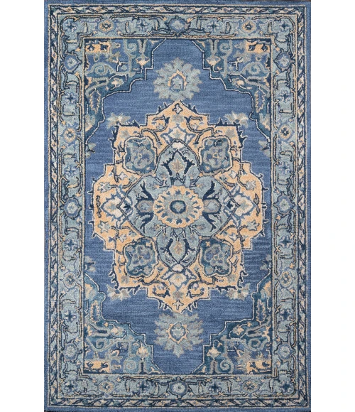Momeni Ibiza Area Rug IBI-1 Denim 3' X 5'