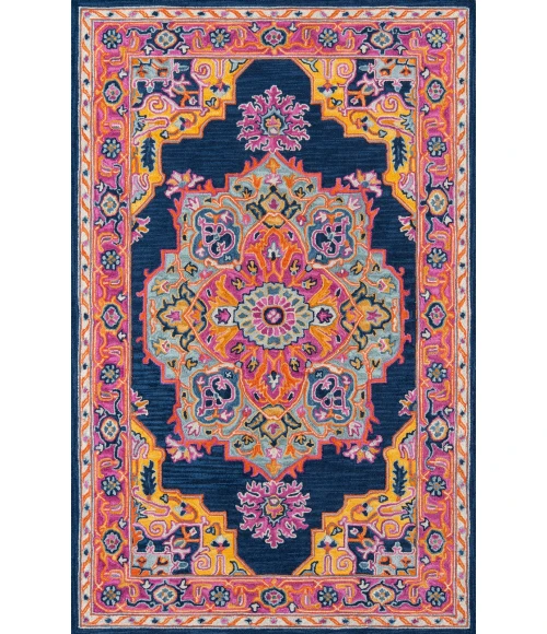 Momeni Ibiza Area Rug IBI-1 Navy 3' X 5'