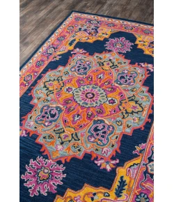 Momeni Ibiza Ibi-1 Navy Area Rug 3 ft. X 5 ft. Rectangle