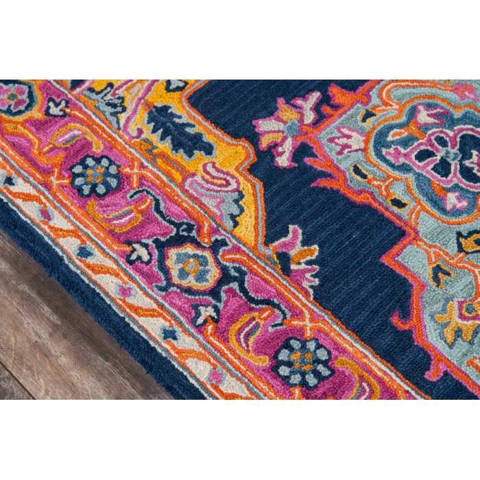 Momeni Ibiza Area Rug IBI-1 Navy 5' X 8'