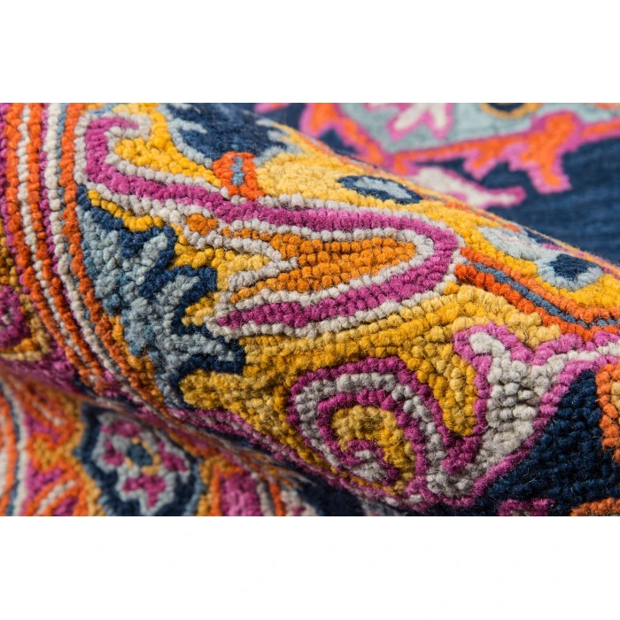 Momeni Ibiza Area Rug IBI-1 Navy 5' X 8'