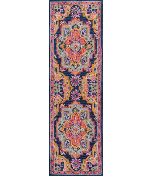 Momeni Ibiza Area Rug IBI-1 Navy 3' X 5'