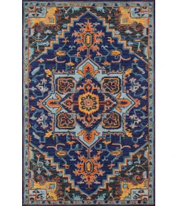 Momeni Ibiza Ibi-2 Navy Area Rug 3 ft. X 5 ft. Rectangle