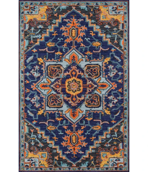 Momeni Ibiza Area Rug IBI-2 Navy 3' X 5'