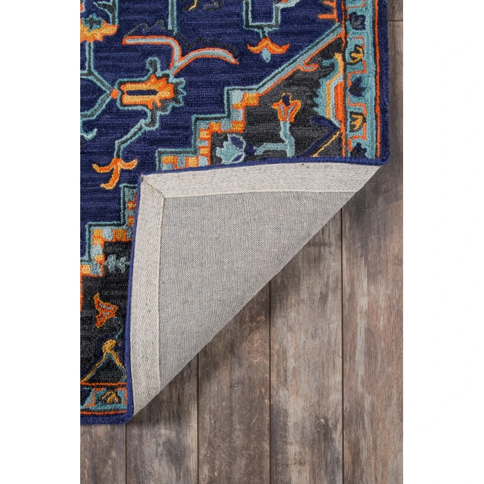 Momeni Ibiza Area Rug IBI-2 Navy 2'3 X 7'10 Runner