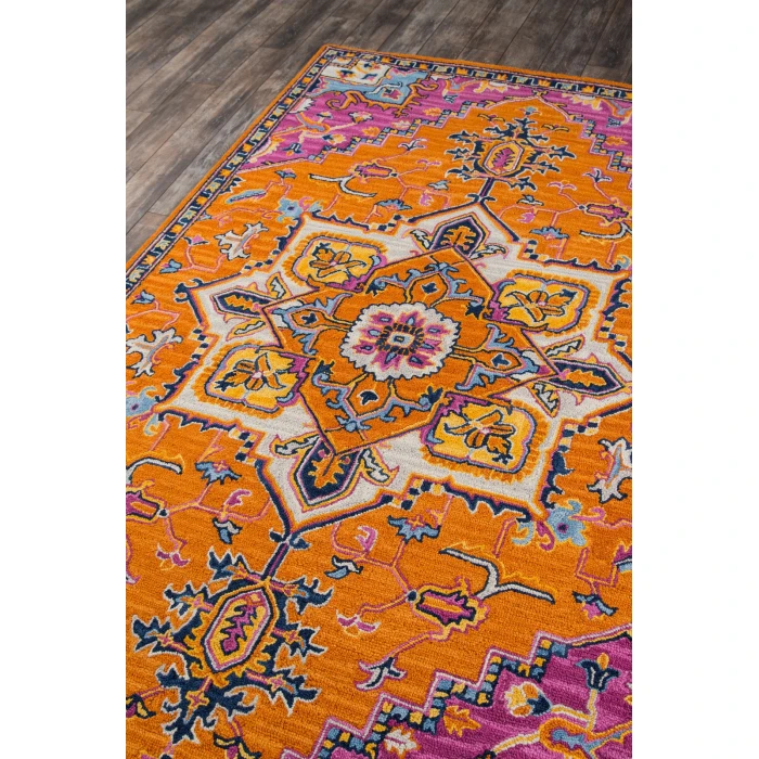 Momeni Ibiza Area Rug IBI-2 Orange 2'3 X 7'10 Runner