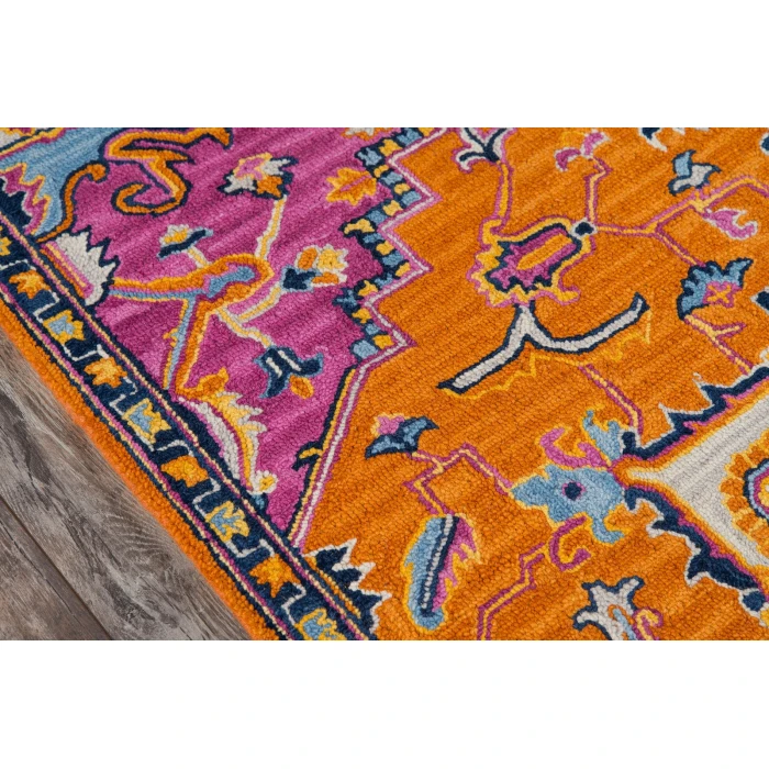 Momeni Ibiza Area Rug IBI-2 Orange 2'3 X 7'10 Runner