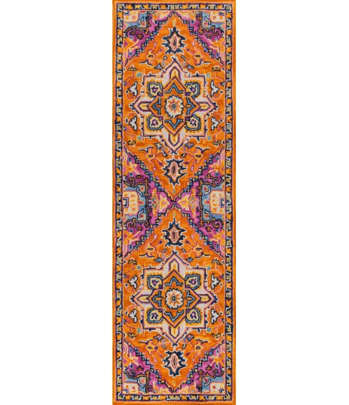 Momeni Ibiza Area Rug IBI-2 Orange 3' X 5'