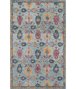 Momeni Ibiza Ibi-4 Blue Area Rug 5 ft. X 8 ft. Rectangle