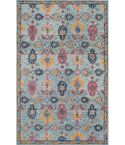 Momeni Ibiza Area Rug IBI-4 Blue 6' X 9'