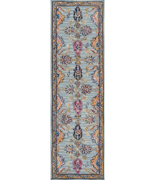 Momeni Ibiza Area Rug IBI-4 Blue 6' X 9'