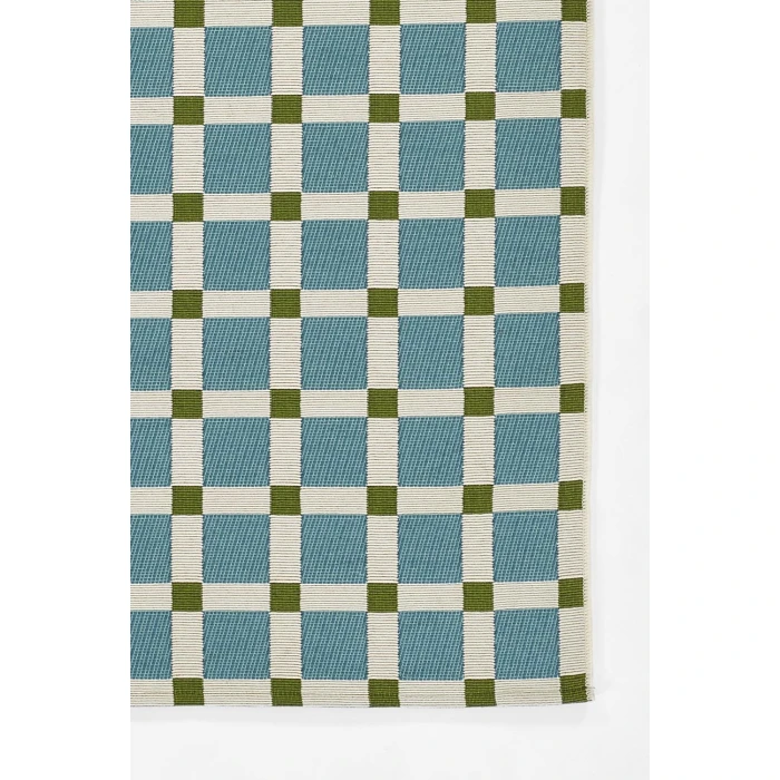 Novogratz Icon Blue ICN-1 2 ft. 8 in. X 8 ft. Rect. Rug