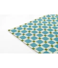 Novogratz Icon Blue ICN-1 2 ft. 8 in. X 8 ft. Rect. Rug