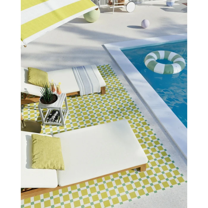 Novogratz Icon Green ICN-1 8 ft. 10 in. X 11 ft. 10 in. Rect. Rug