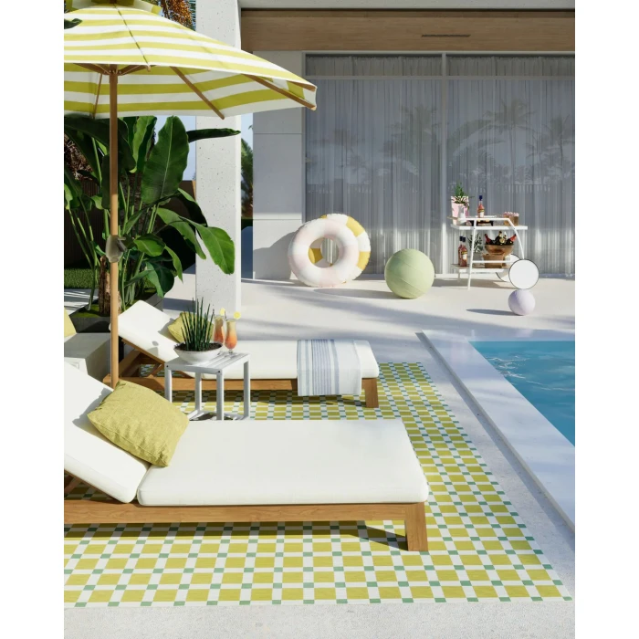 Novogratz Icon Green ICN-1 8 ft. 10 in. X 11 ft. 10 in. Rect. Rug