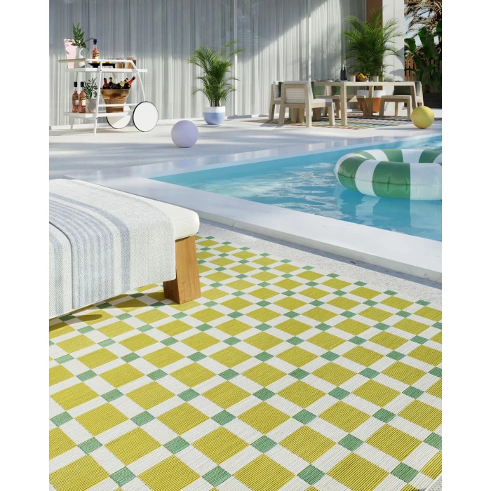 Novogratz Icon Green ICN-1 8 ft. 10 in. X 11 ft. 10 in. Rect. Rug
