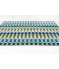 Novogratz Icon Blue ICN-2 2 ft. 8 in. X 8 ft. Rect. Rug