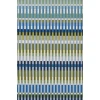 Novogratz Icon Blue ICN-2 2 ft. 8 in. X 10 ft. Rect. Rug