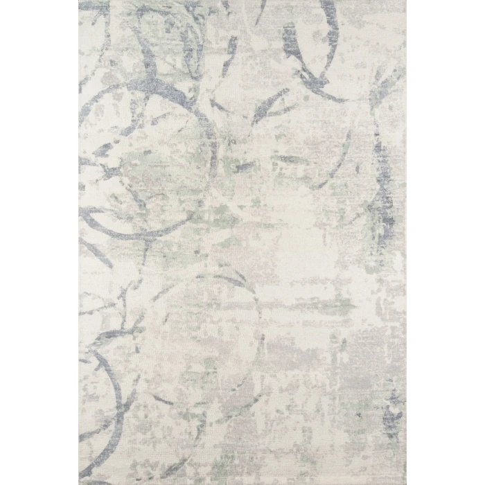 Momeni Illusions Area Rug IL-01 Grey 5' X 7'6