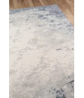 Momeni Illusions Area Rug IL-03 Blue 2'3 X 8' Runner