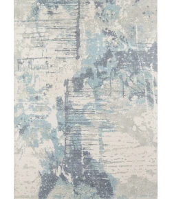 Momeni Illusions Il-04 Blue Area Rug 3 ft. 6 in. X 5 ft. 6 in. Rectangle