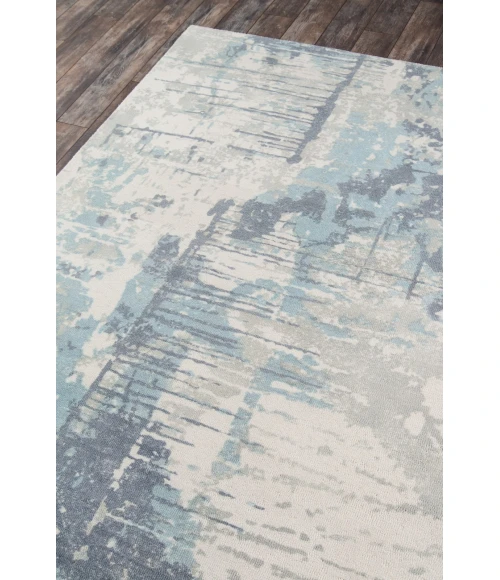 Momeni Illusions Area Rug IL-04 Blue 3'6 X 5'6