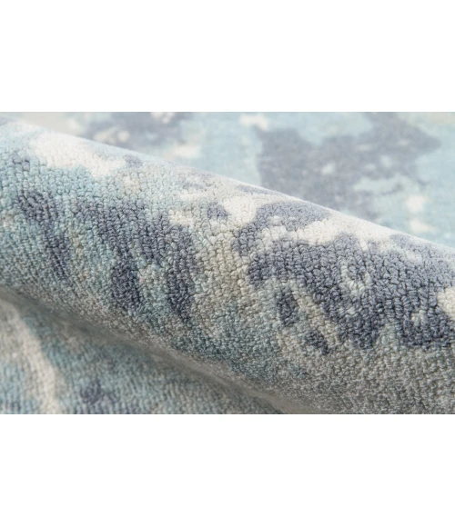 Momeni Illusions Area Rug IL-04 Blue 3'6 X 5'6