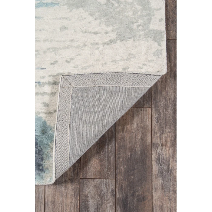 Momeni Illusions Area Rug IL-04 Blue 2'3 X 8' Runner