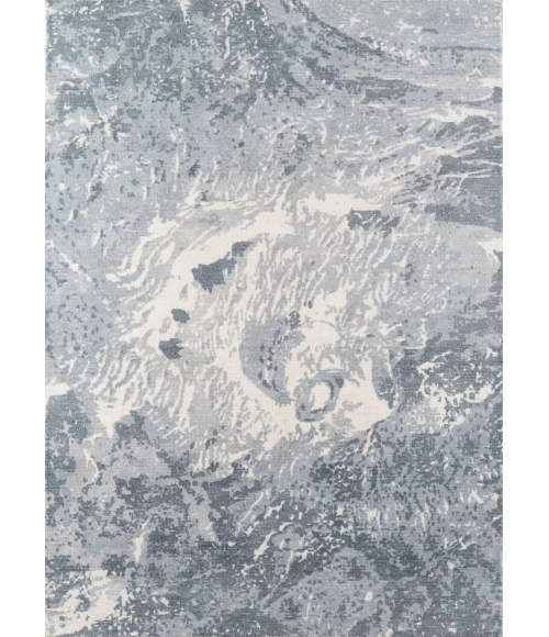 Momeni Illusions Area Rug IL-05 Grey 5' X 7'6