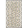 Momeni Novogratz Indio Ind-1 Grey Area Rug 5 ft. X 7 ft. Rectangle
