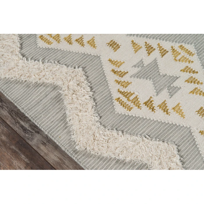 Momeni Indio Area Rug IND-1 Beverly Grey 5' X 7'