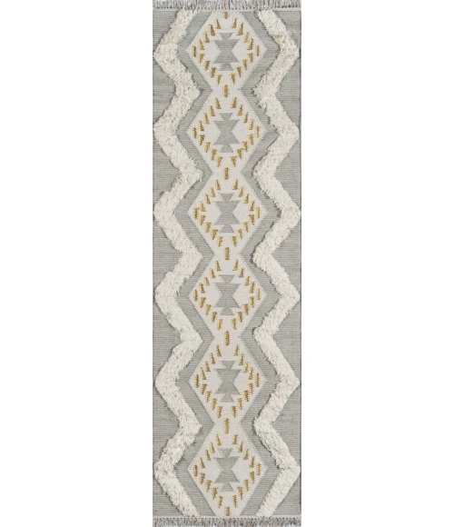 Momeni Indio Area Rug IND-1 Beverly Grey 5' X 7'