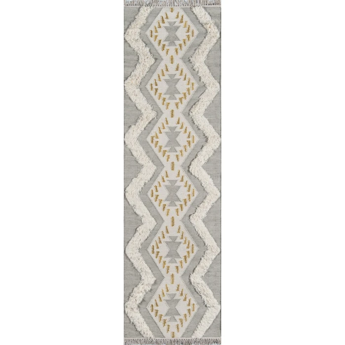 Momeni Indio Area Rug IND-1 Beverly Grey 5' X 7'