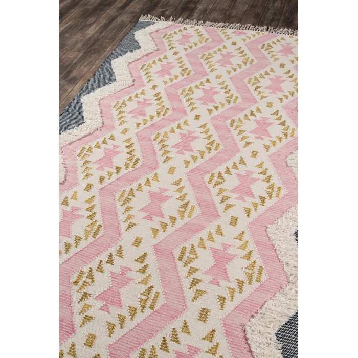 Momeni Indio Area Rug IND-1 Beverly Pink 5' X 7'