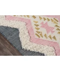 Momeni Indio Area Rug IND-1 Beverly Pink 5' X 7'