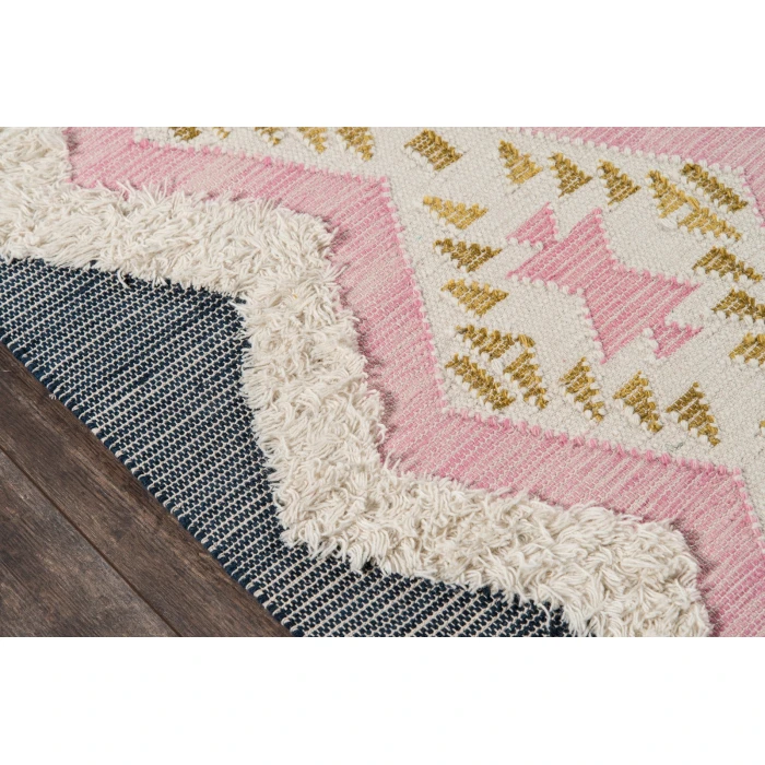 Momeni Indio Area Rug IND-1 Beverly Pink 5' X 7'