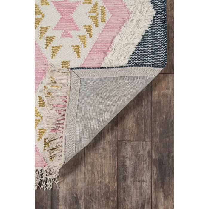 Momeni Indio Area Rug IND-1 Beverly Pink 5' X 7'