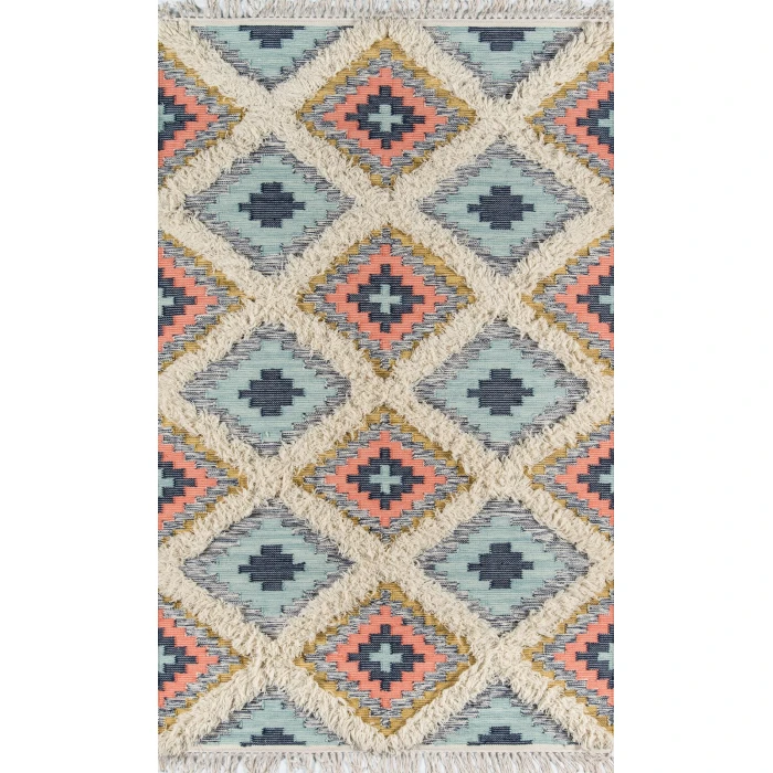 Momeni Indio Area Rug IND-2 Templin Multi 2'3 X 7'10 Runner