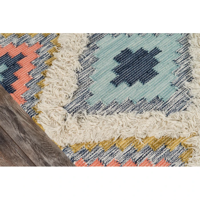 Momeni Indio Area Rug IND-2 Templin Multi 2'3 X 7'10 Runner
