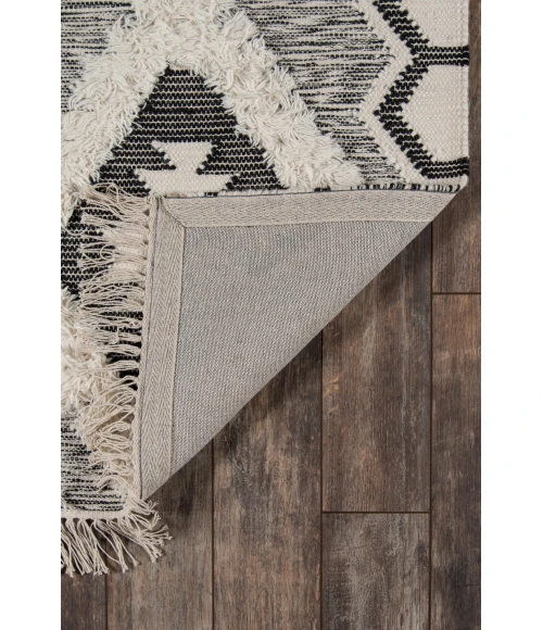 Momeni Indio Area Rug IND-5 Sierra Black 5' X 7'