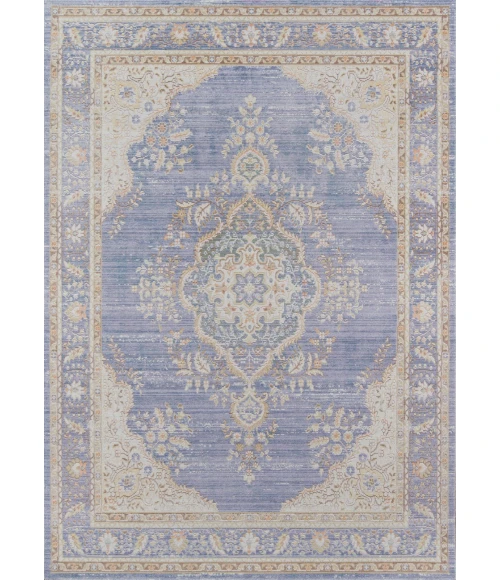 Momeni Isabella Area Rug ISA-1 Periwinkle 5'3 X 7'3