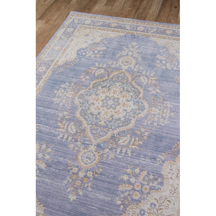 Momeni Isabella Area Rug ISA-1 Periwinkle 2'7 X 8' Runner