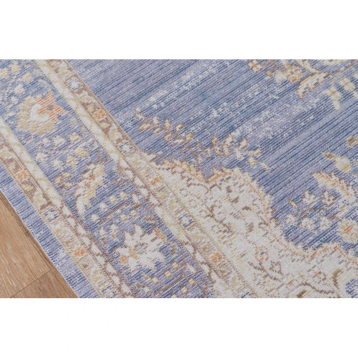 Momeni Isabella Area Rug ISA-1 Periwinkle 2'7 X 8' Runner