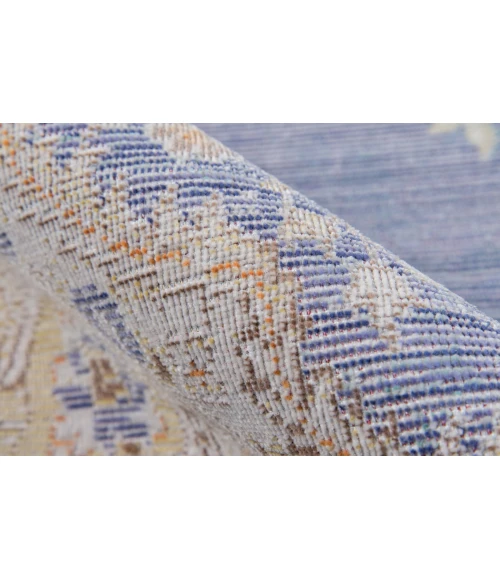 Momeni Isabella Area Rug ISA-1 Periwinkle 5'3 X 7'3