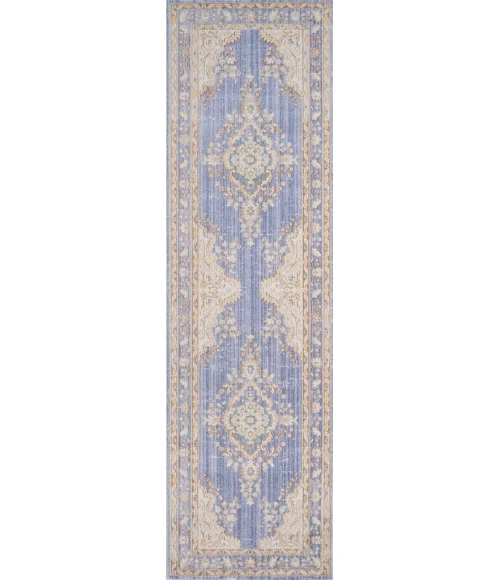 Momeni Isabella Area Rug ISA-1 Periwinkle 5'3 X 7'3