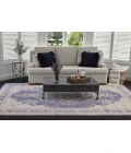 Momeni Isabella Area Rug ISA-1 Periwinkle 5'3 X 7'3