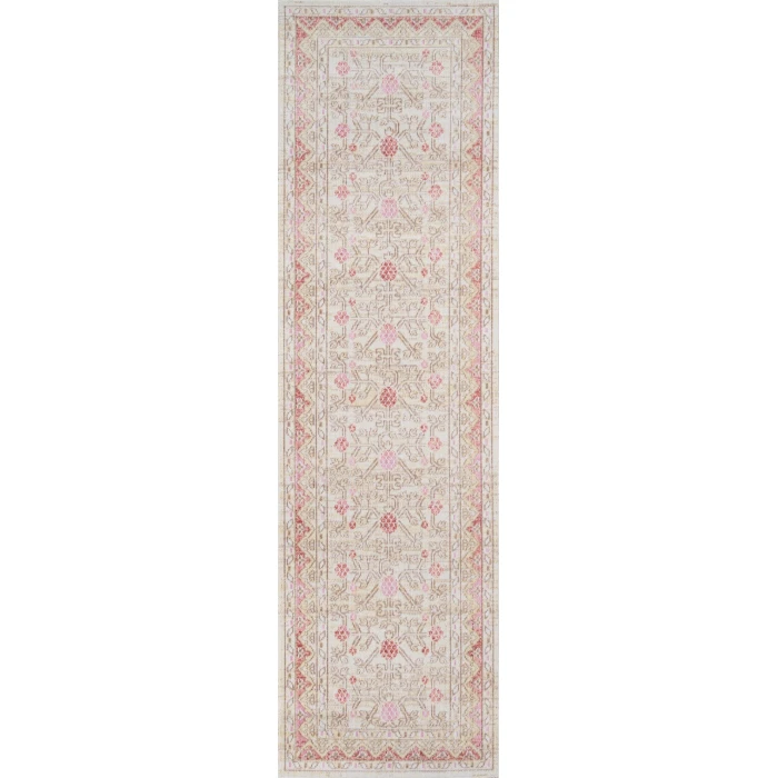 Momeni Isabella Area Rug ISA-3 Pink 2'7 X 8' Runner